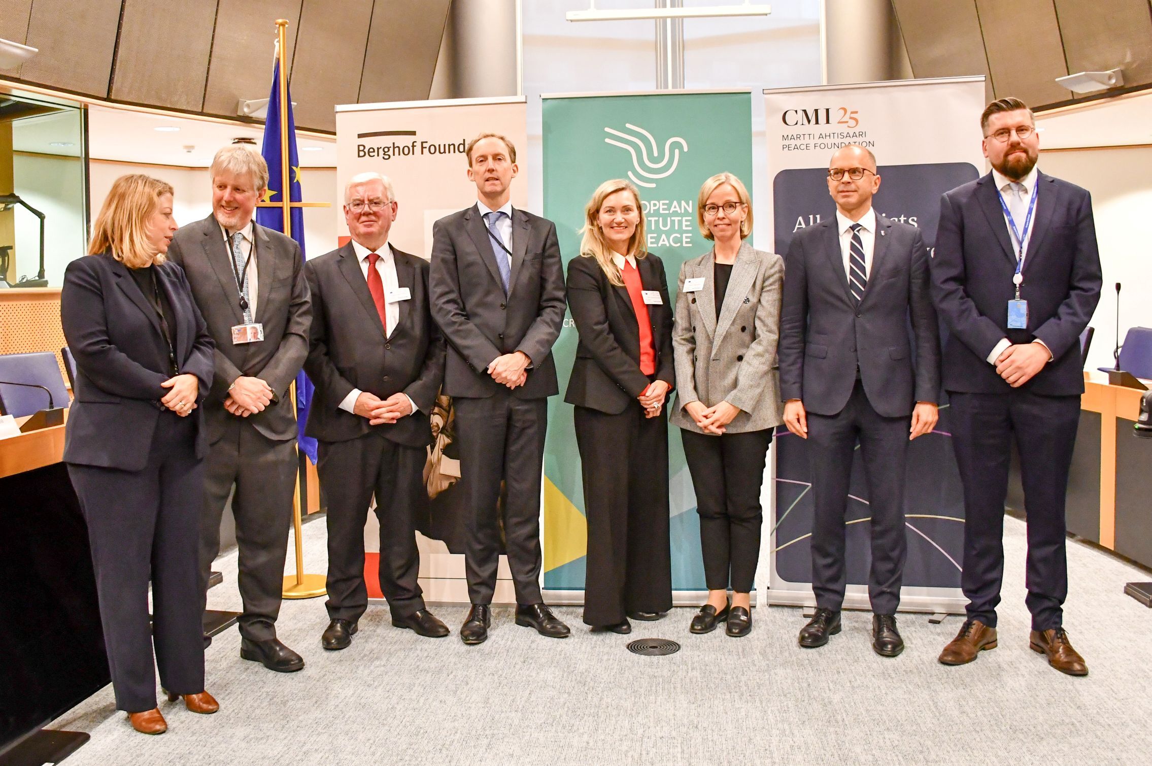 The EU should reaffirm its role as a leader in supporting sustainable peace around the world.