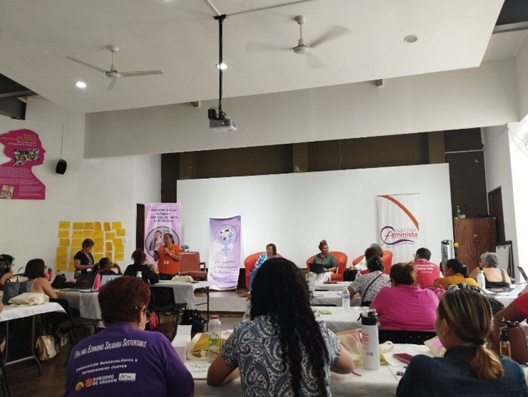Conference in El Salvador.