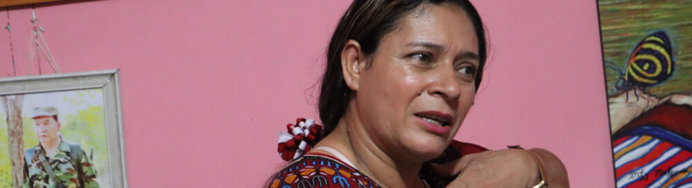 Video interview with female ex-combatant from La Guajira, Colombia.