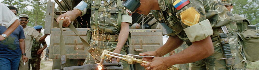 United Nation's ONUCA demobilises Nicaraguan resistance forces in Honduras |