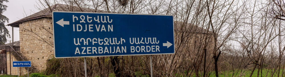 Inside one of the 4 disputed enclaves Azerbaijan is demanding to be handed over from Armenian control on April 7, 2024, in Azatamut, Tavush, Armenia. Azerbaijan has been calling on Armenia to cede control of four border villages north of Movses that have been controlled since the 1990s as efforts to reach a normalization deal including border delimitation stall. The four villages Baku is demanding are all located along the border between Armenias northeastern Tavush region and Azerbaijans northwestern Gazakh district and has become a significant flash point between the two countries in the past months with fears of a new possible escalation of military hostilities.