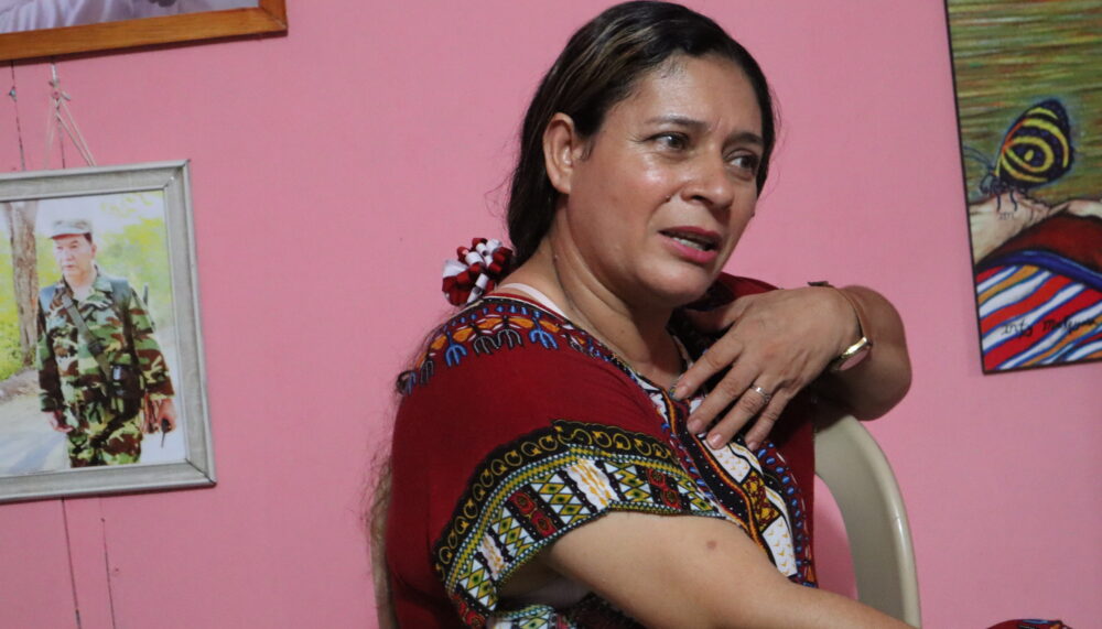 Video interview with female ex-combatant from La Guajira, Colombia.
