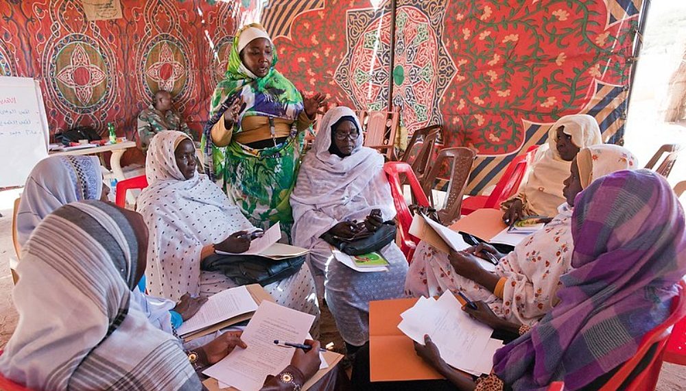 Women attend a workshop on UN SCR 1325 on Women, Peace and Security - Malha, North Darfur