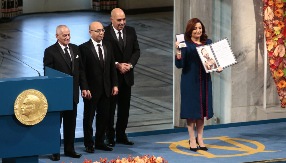 The Tunisian National Dialogue Quartet was awarded the Nobel Peace Prize in 2015. The coalition of four civil society organisations acted as insider mediators to resolve the 2013-2014 political crisis in Tunisia.