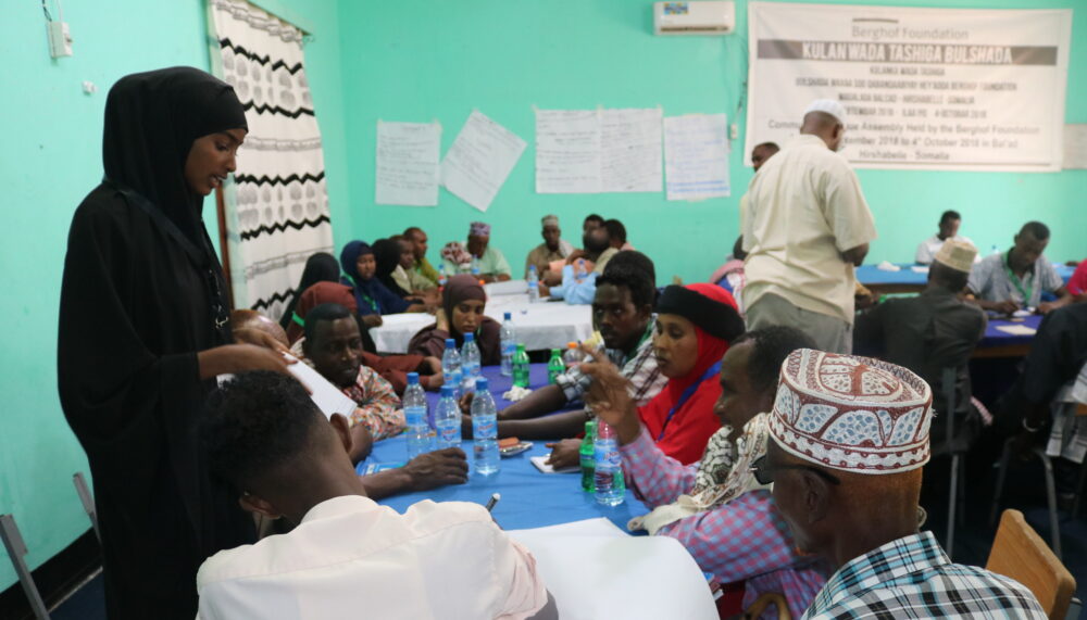 Workshop in Balad, Somalia