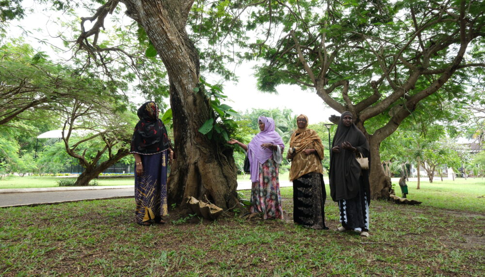Participants at a Women, Peace and Security workshop discuss local approaches to dialogue, mediation and community-led peacebuilding in Somalia.