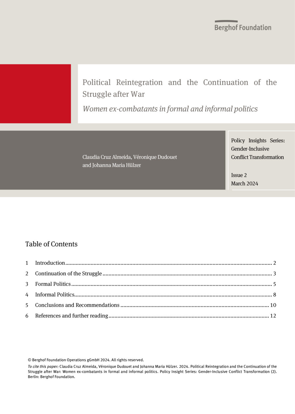 Cover Photo of Publication