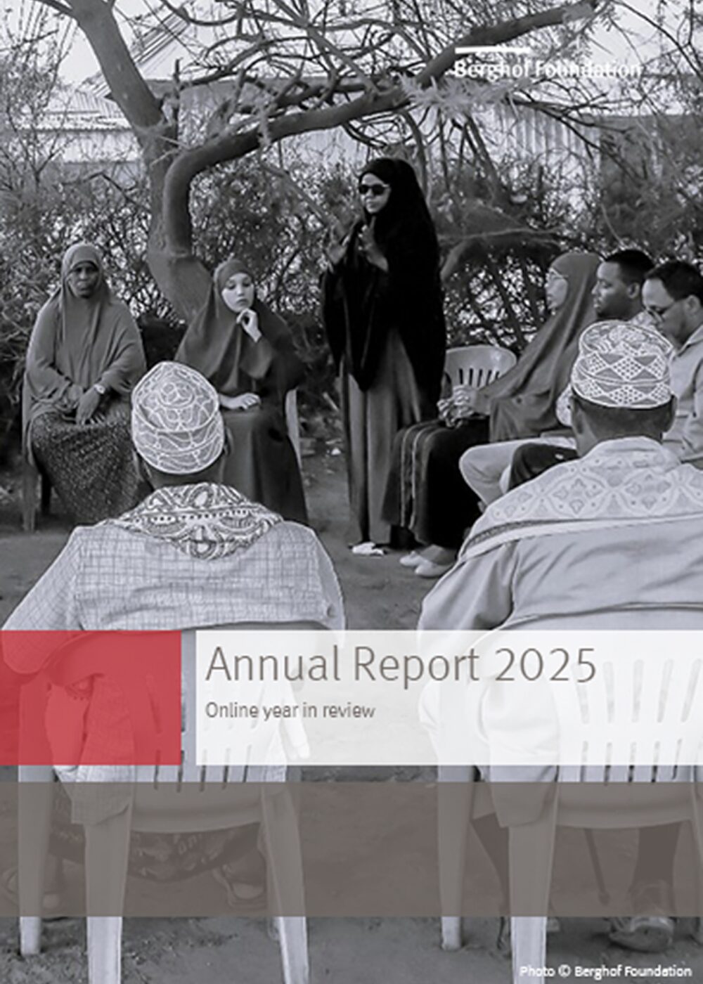 Cover Photo of Publication: Berghof Foundation Annual Report 2025
