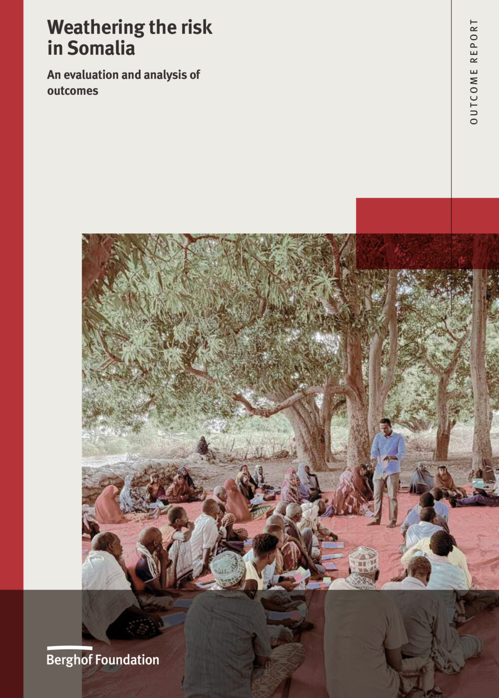 Cover Photo of Publication: Weathering the risk in Somalia