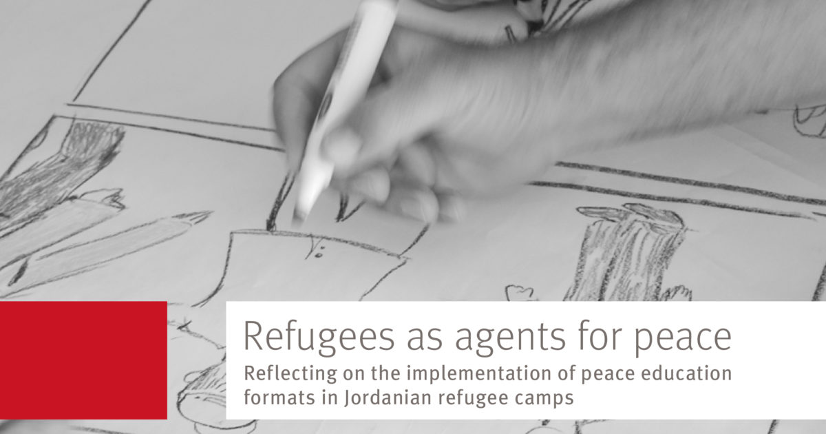 Refugees as agents for peace - Berghof Foundation