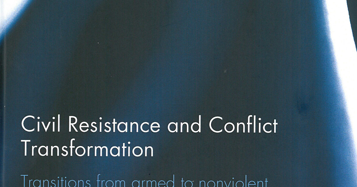 Civil Resistance and Conflict Transformation - Berghof Foundation