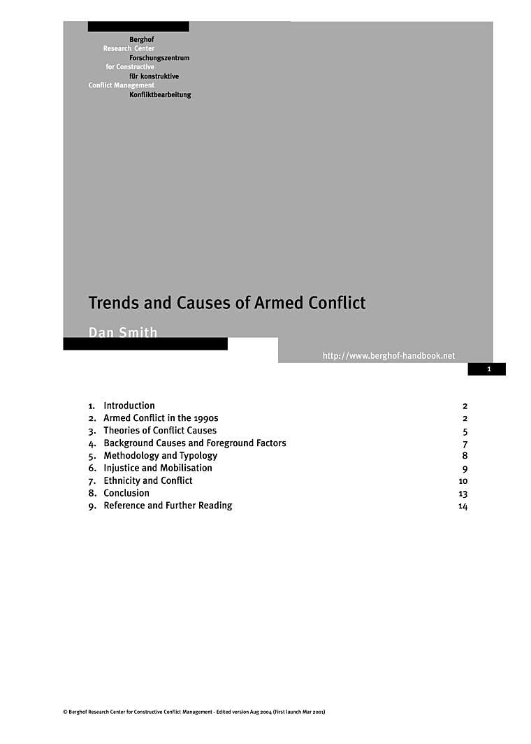 What is the nature of armed conflict in the 21st Century?